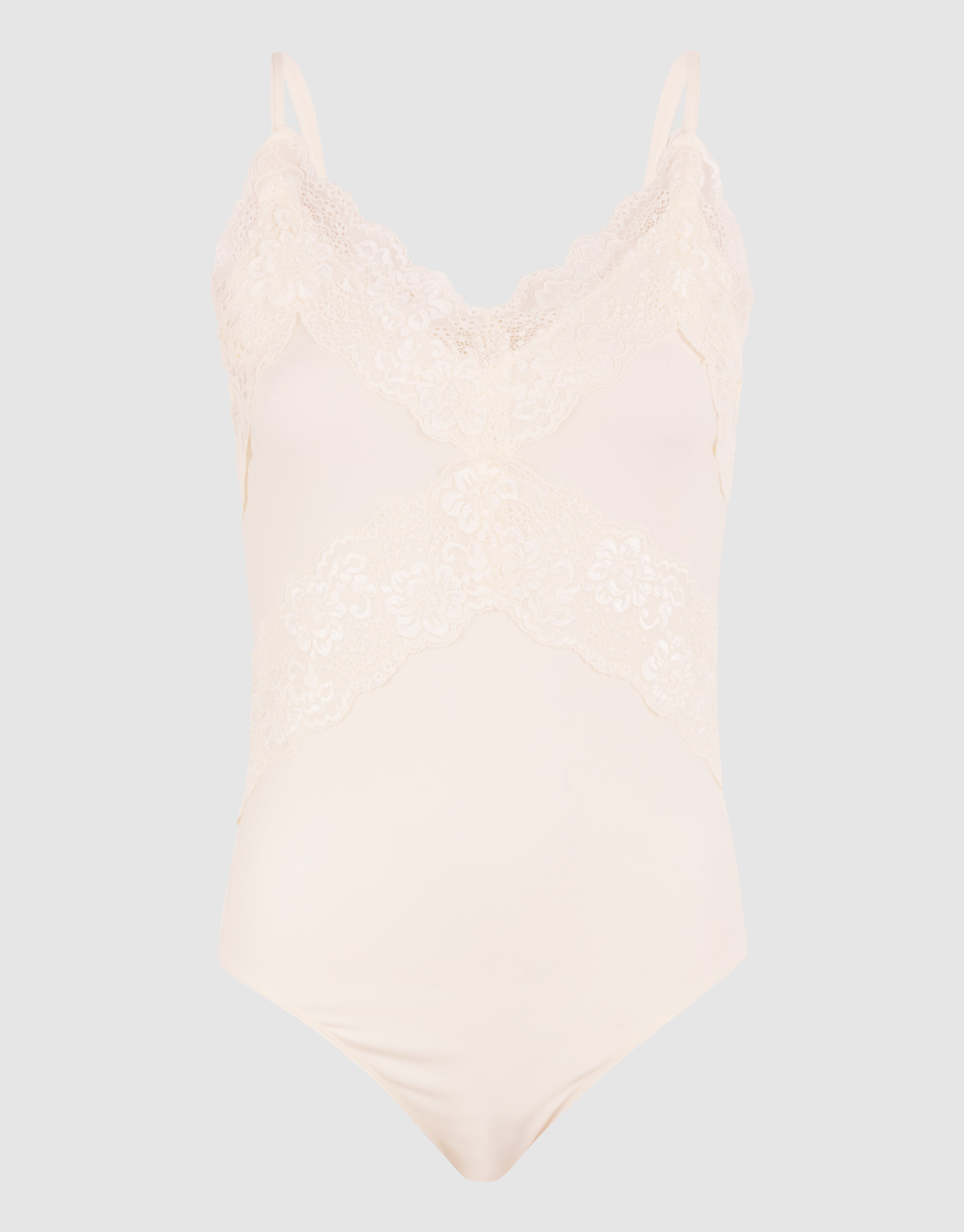 Kanten Body Gebrochen Wei&szlig; SHOEBY WOMEN