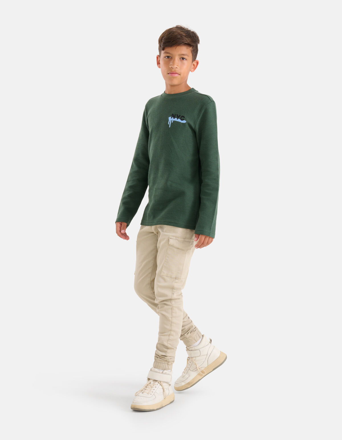 Cargohose Beige SHOEBY BOYS