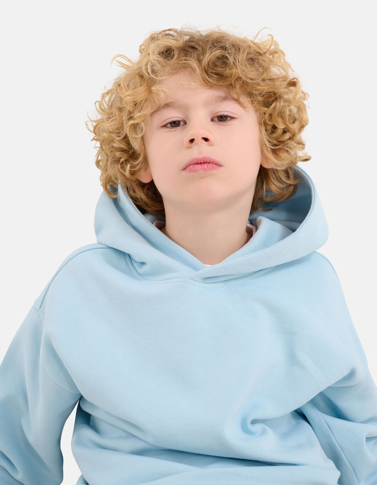 Basic Hoodie Hellblau SHOEBY BOYS