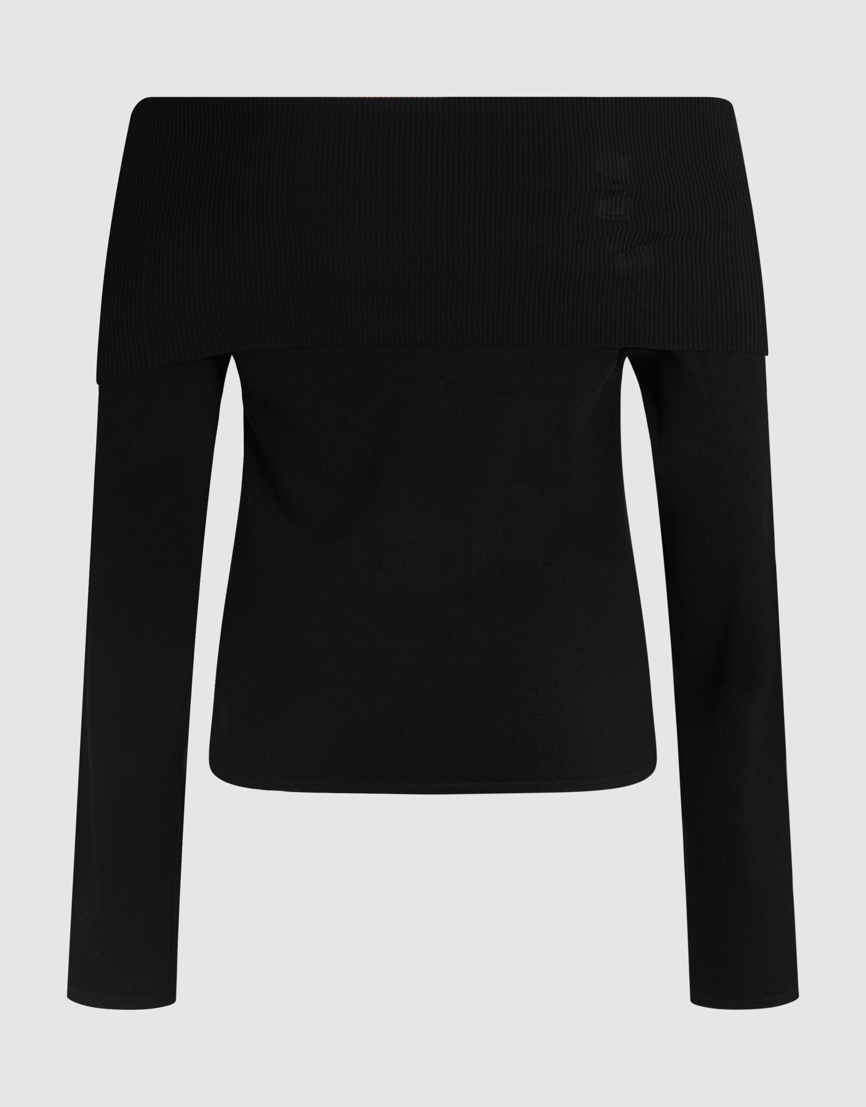 Schulterfreie Pullover Schwarz SHOEBY WOMEN