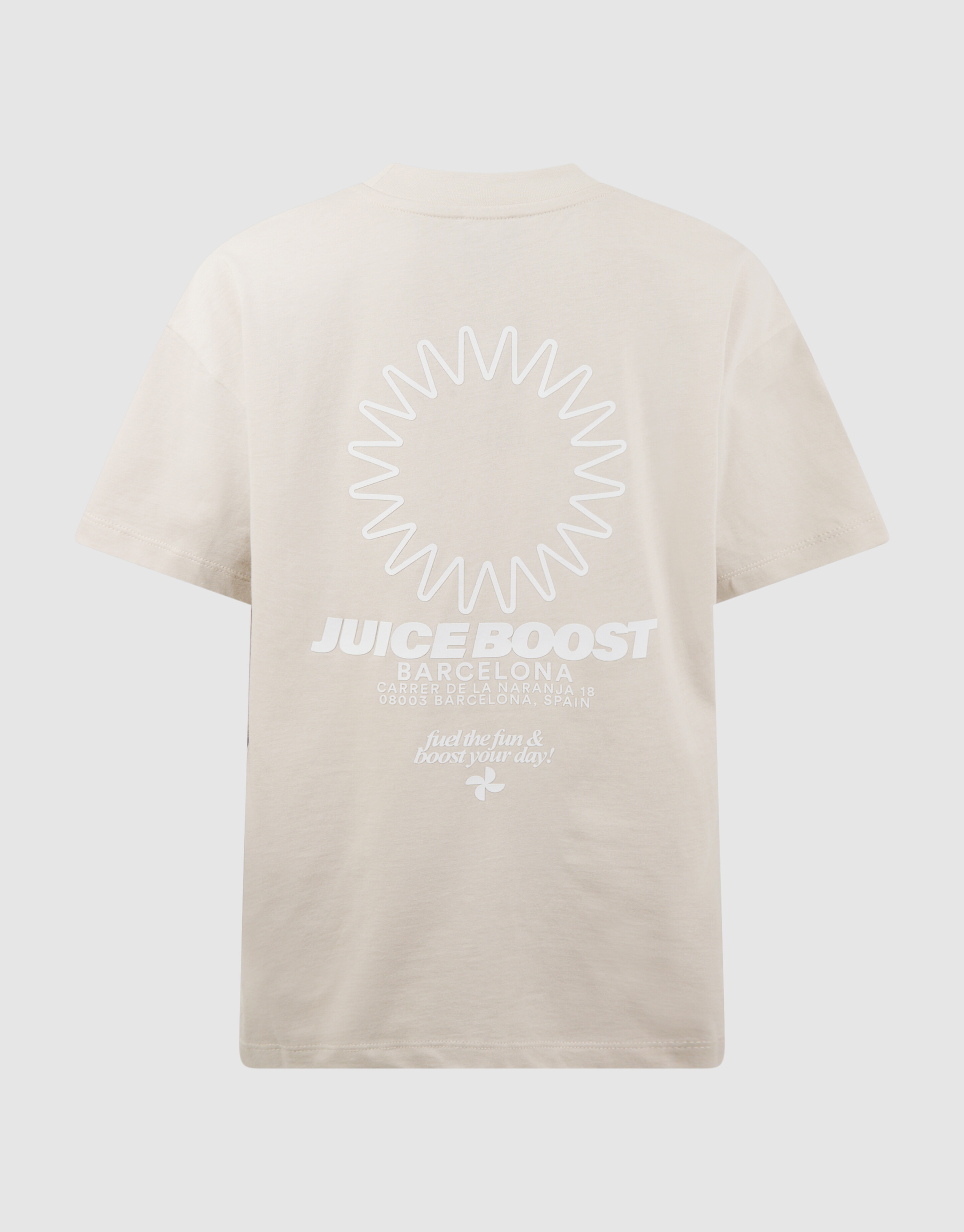 Boost Artwork T-Shirt Beige SHOEBY BOYS