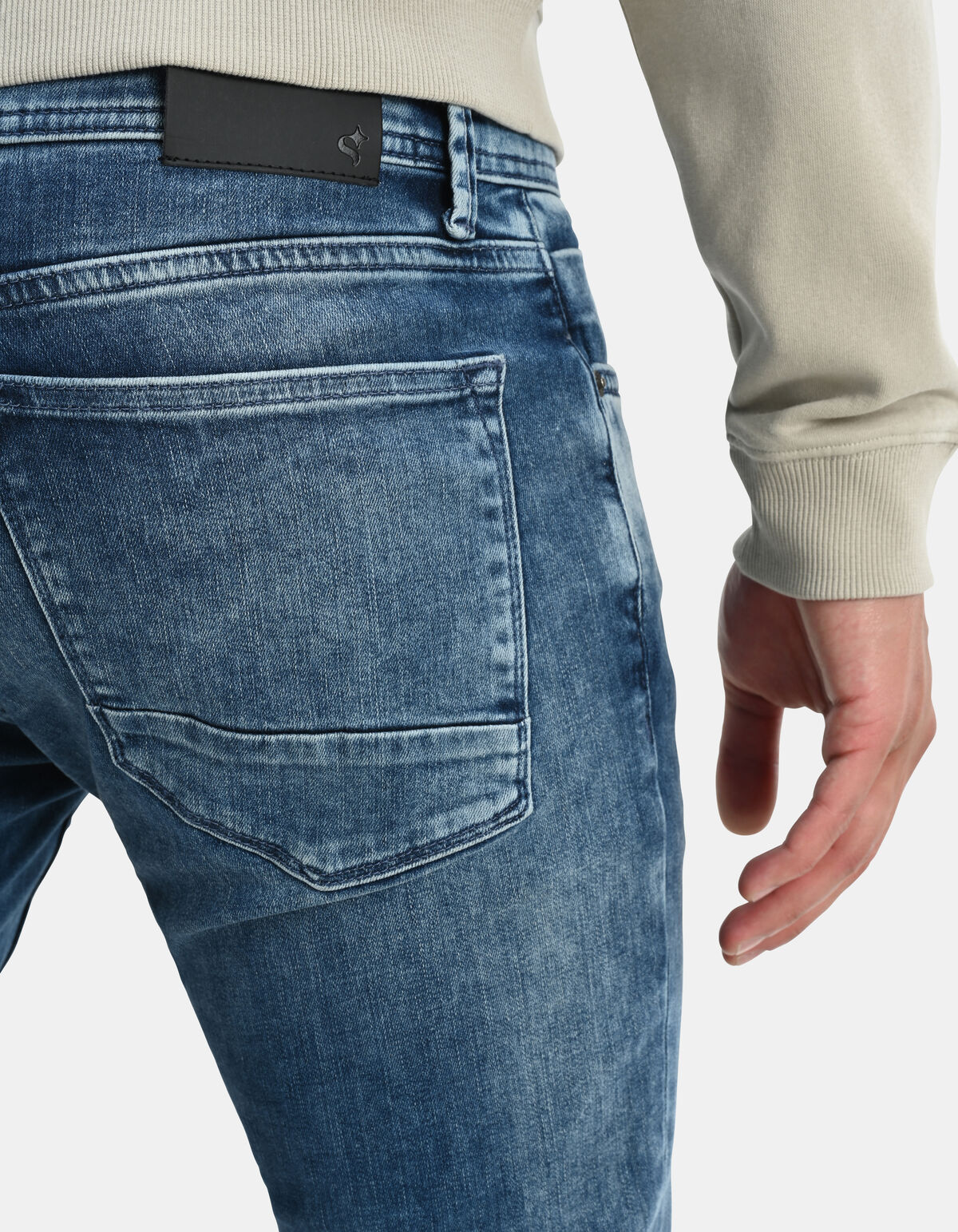 Skinny Jeans Blau Länge 36 SHOEBY MEN