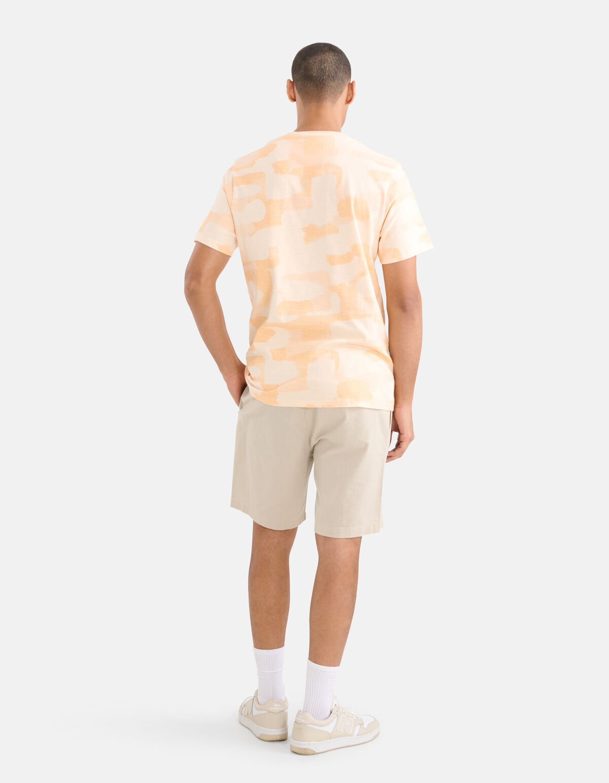 Bedrucktes Tarn-T-Shirt Orange SHOEBY MEN