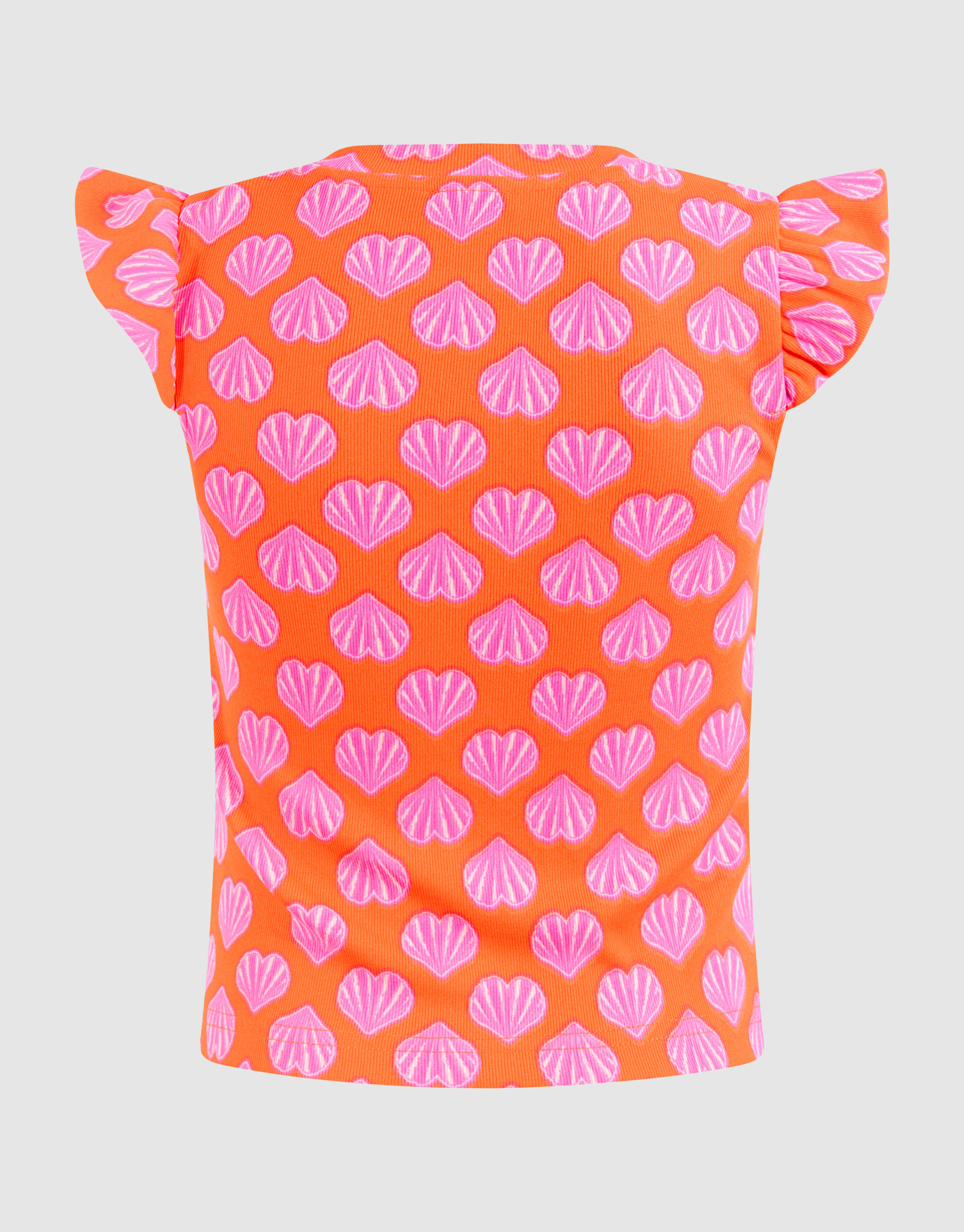 Muscheln Rüschen-Top Orange SHOEBY GIRLS