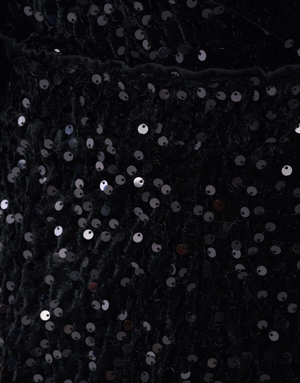 Sequin Minirock Schwarz SHOEBY GIRLS