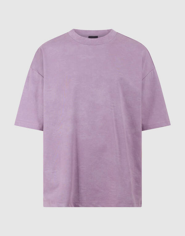 Oversized Washed Label T-Shirt Helllila SHOEBY BOYS