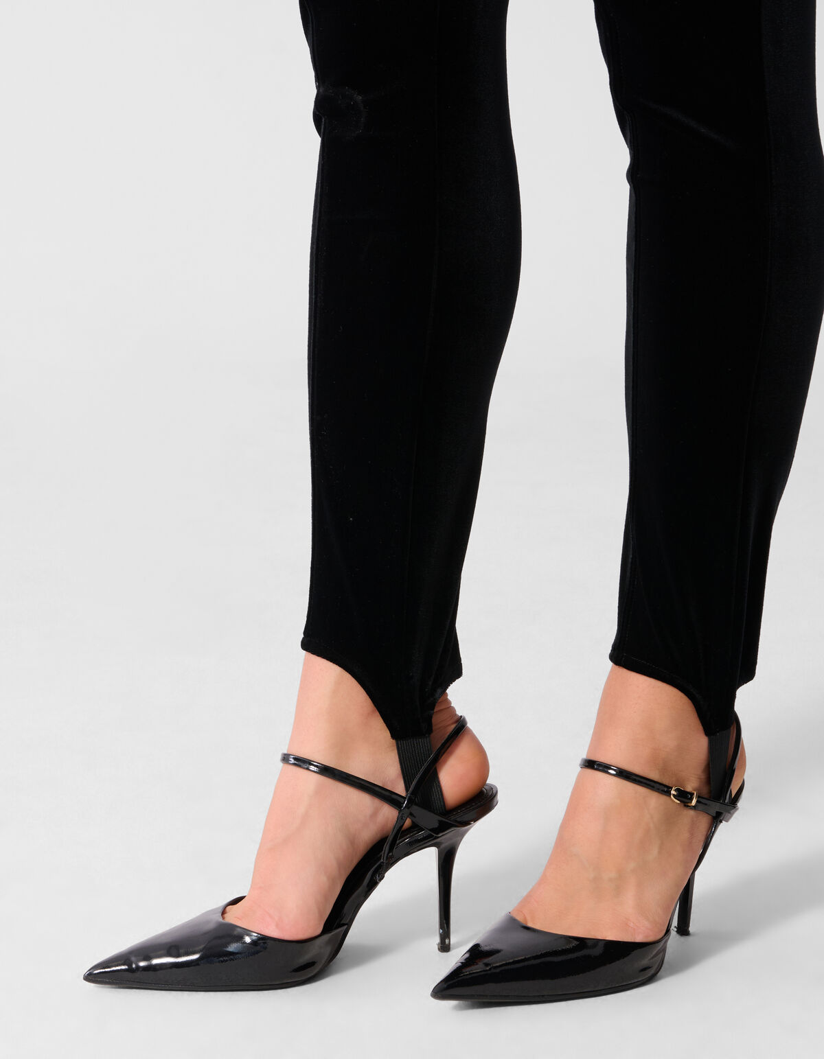 Velvet Ski Leggings Schwarz SHOEBY WOMEN