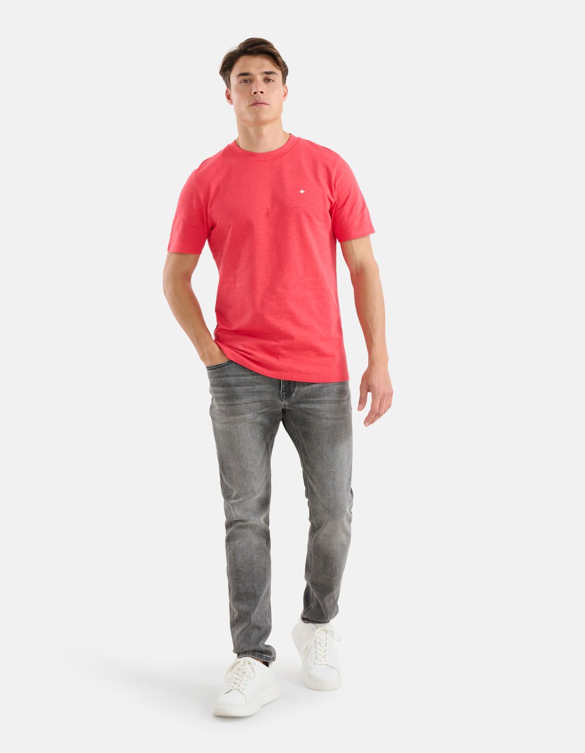 Artwork T-shirt Rood SHOEBY MEN