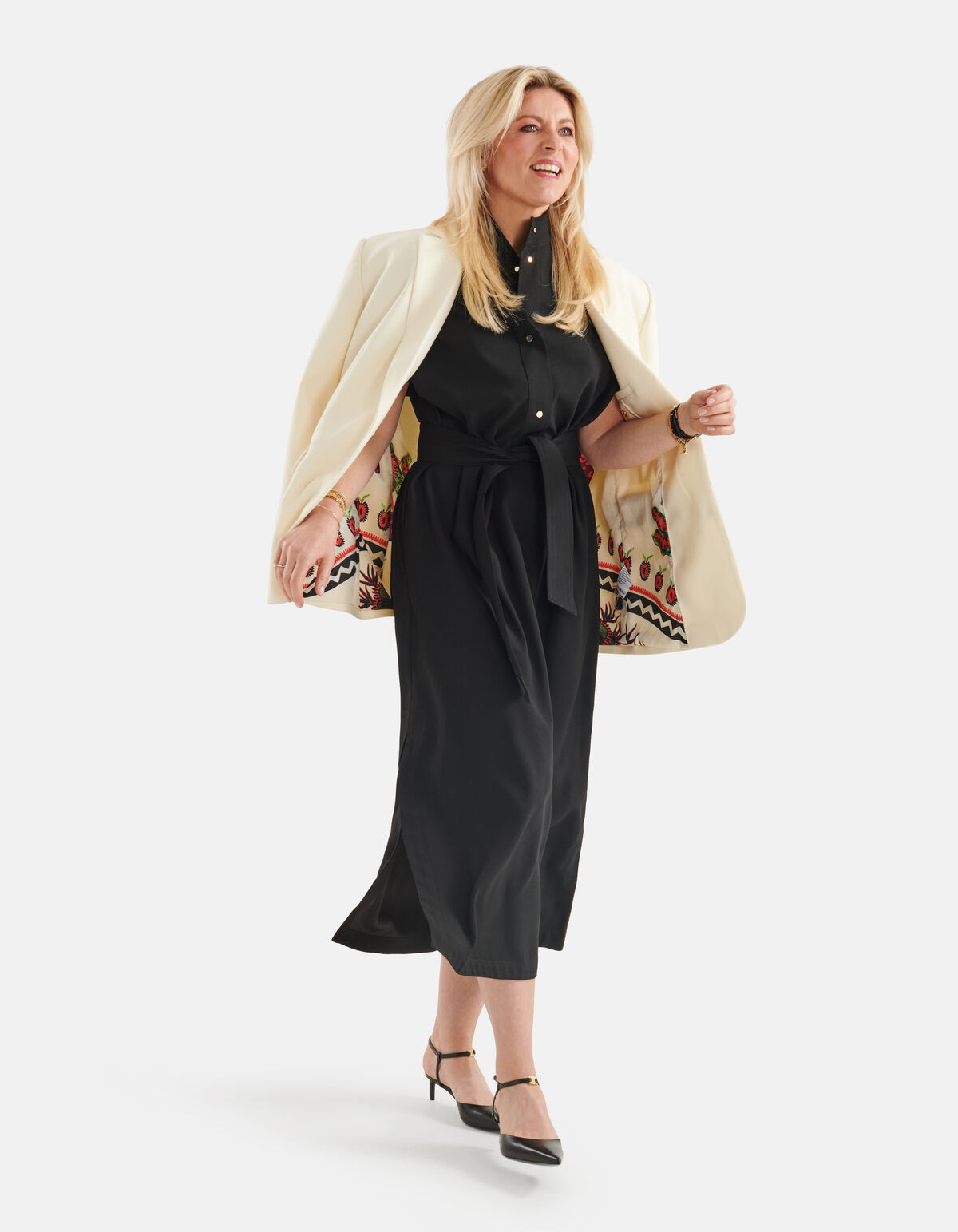 Kaftankleid Schwarz von Lonneke SHOEBY WOMEN