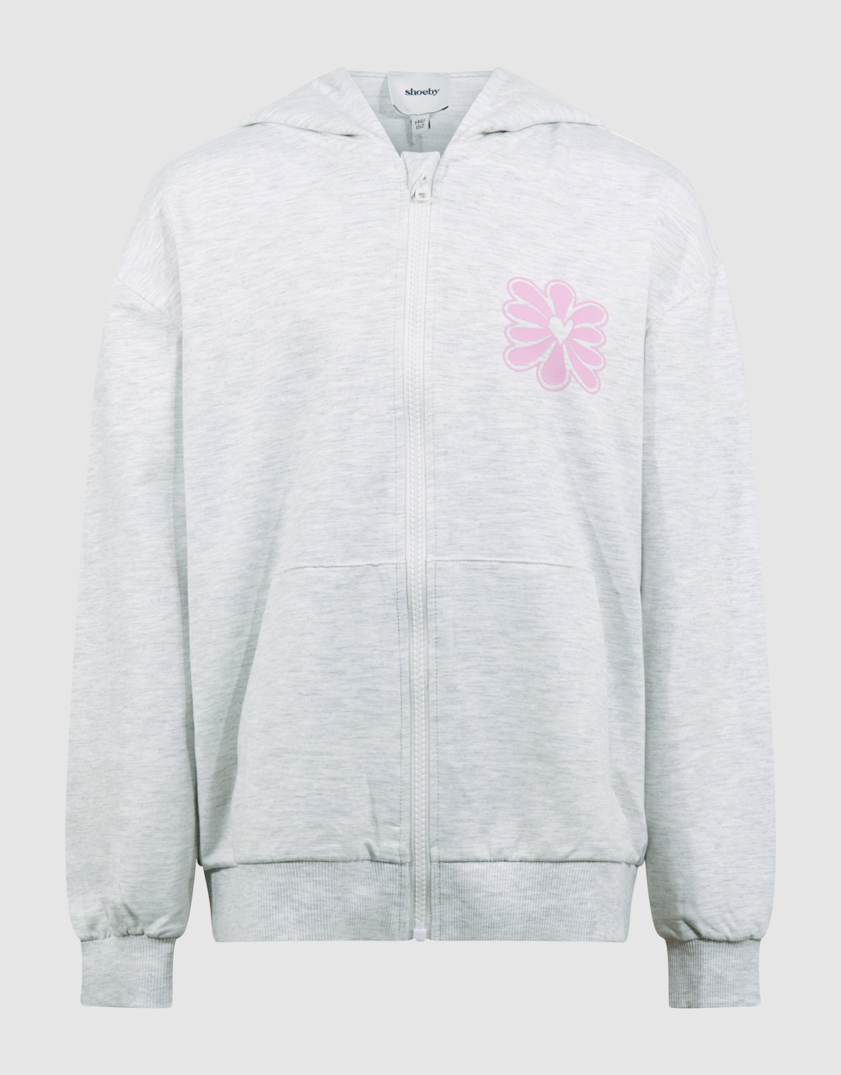 Blume Artwork Weste Hellgrau SHOEBY GIRLS