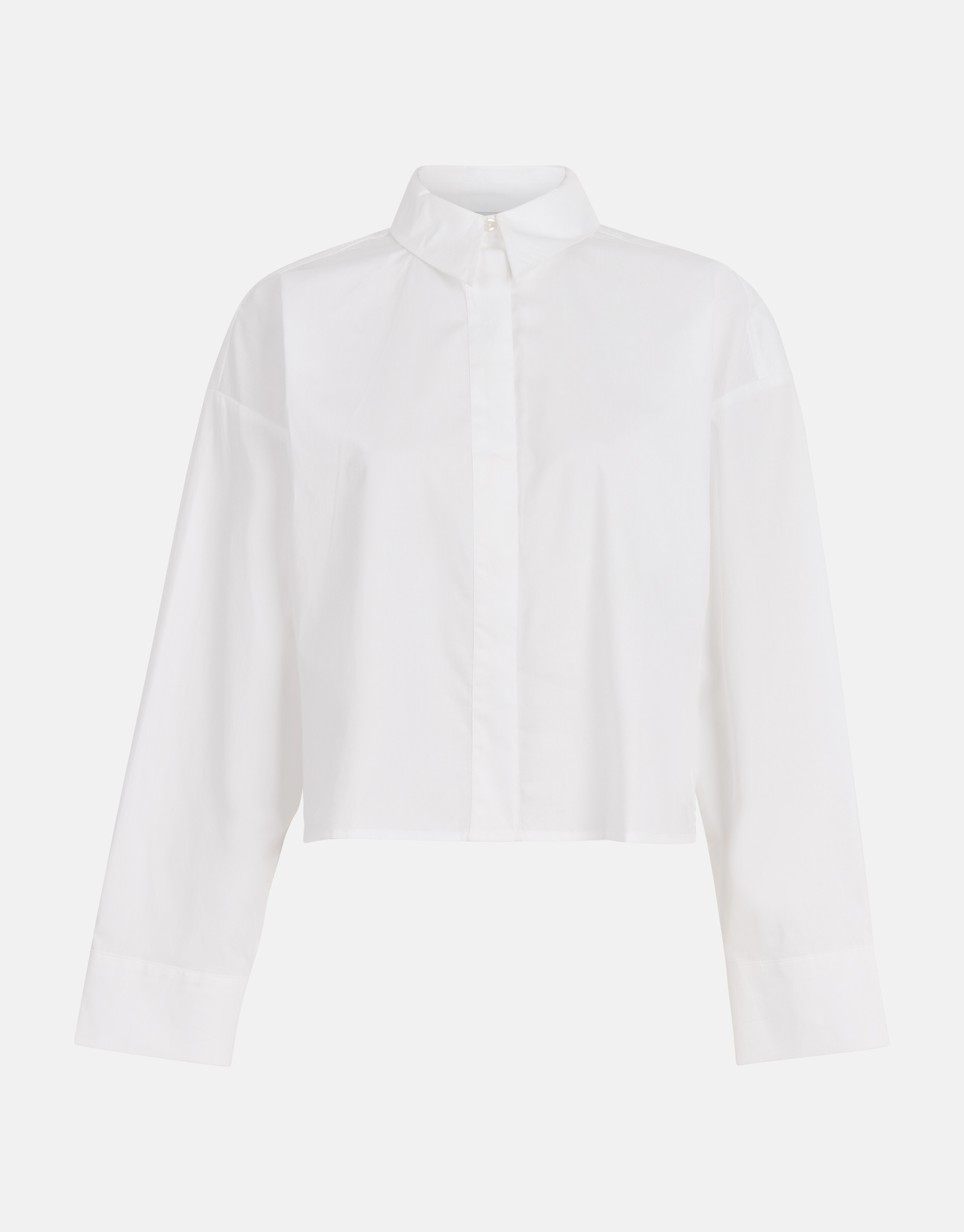 Gekürzte Bluse Weiß von Monica SHOEBY WOMEN