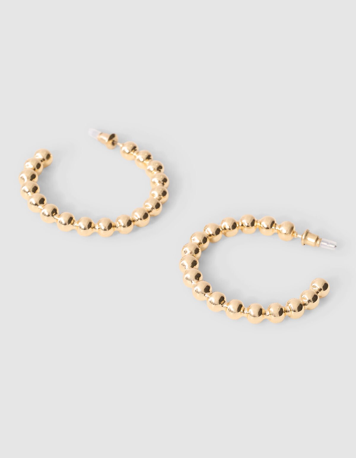 Kleine Bubble-Hoop-Ohrringe Gold SHOEBY ACCESSOIRES