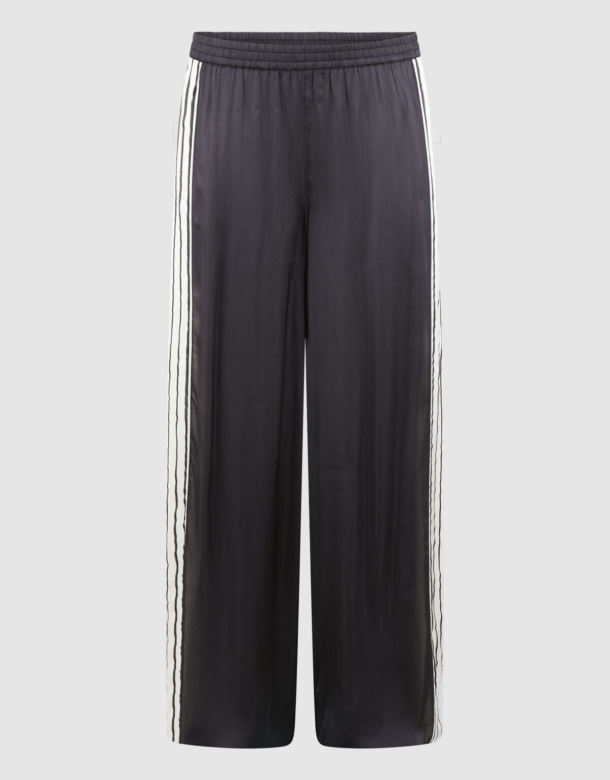 Grafische Weite-Hosen Schwarz/Wei&szlig; SHOEBY WOMEN