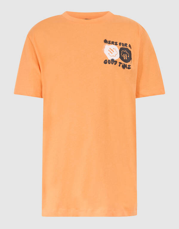 Artwork T-Shirt Orange SHOEBY BOYS