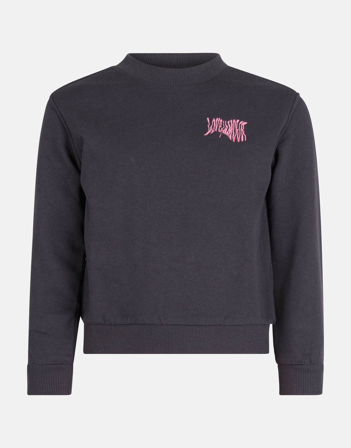 Sweatshirt mit Aufdruck Dunkelgrau SHOEBY GIRLS