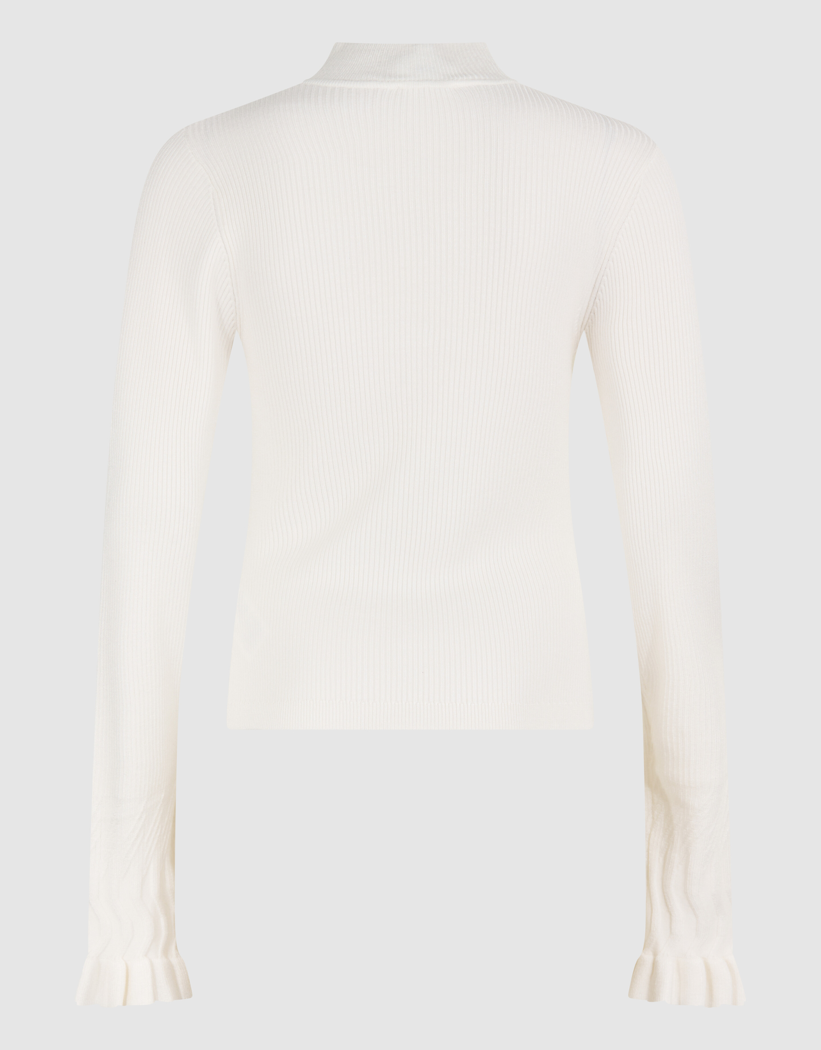 Oberteil mit Rüschenärmeln in Off-White SHOEBY WOMEN