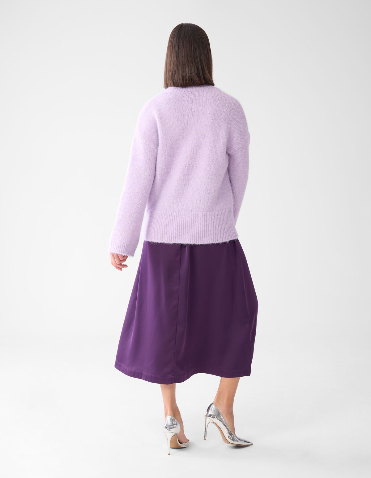 Oversized Pullover Hellviolett SHOEBY WOMEN