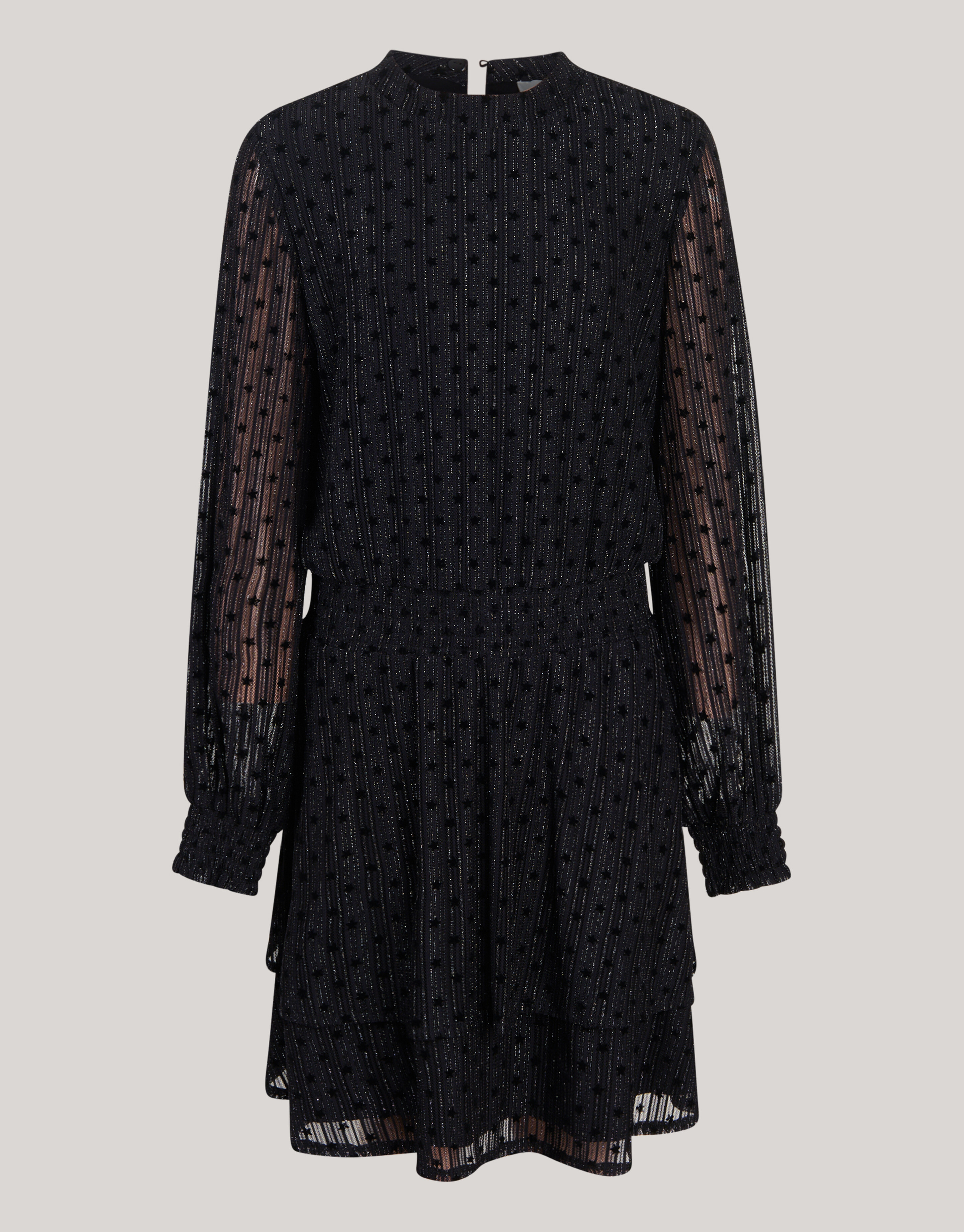 Mesh Kleid Schwarz SHOEBY GIRLS