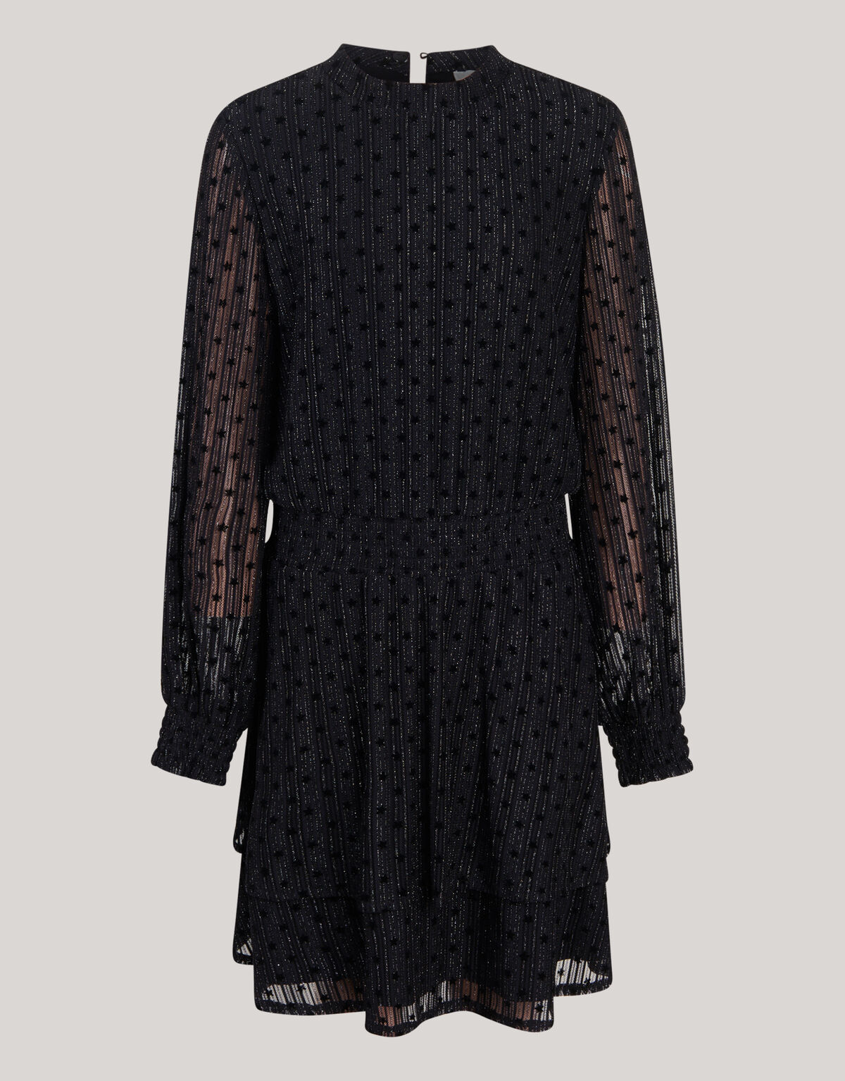 Mesh Kleid Schwarz SHOEBY GIRLS