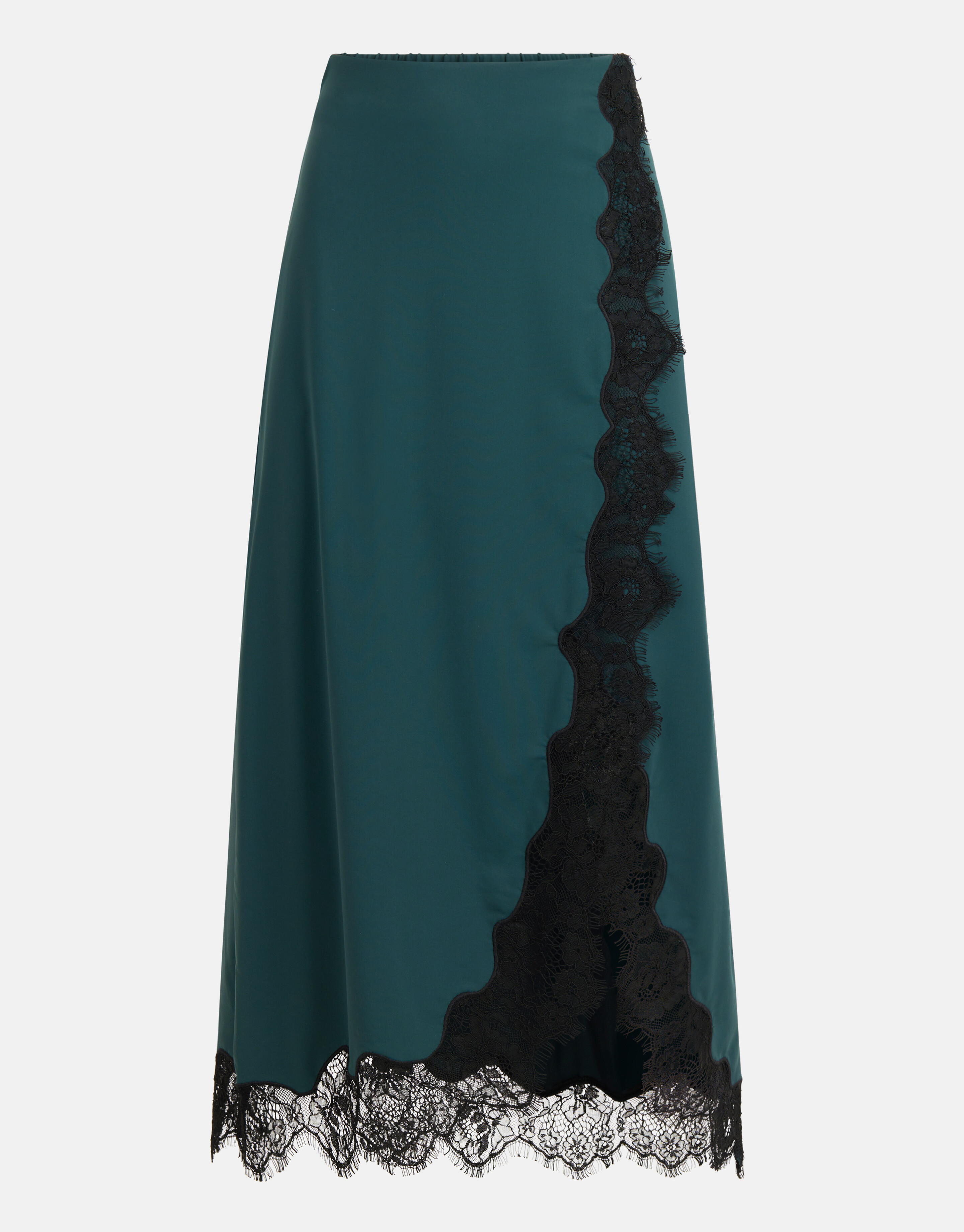 Reiserock aus Spitze Dunkelgrün SHOEBY WOMEN