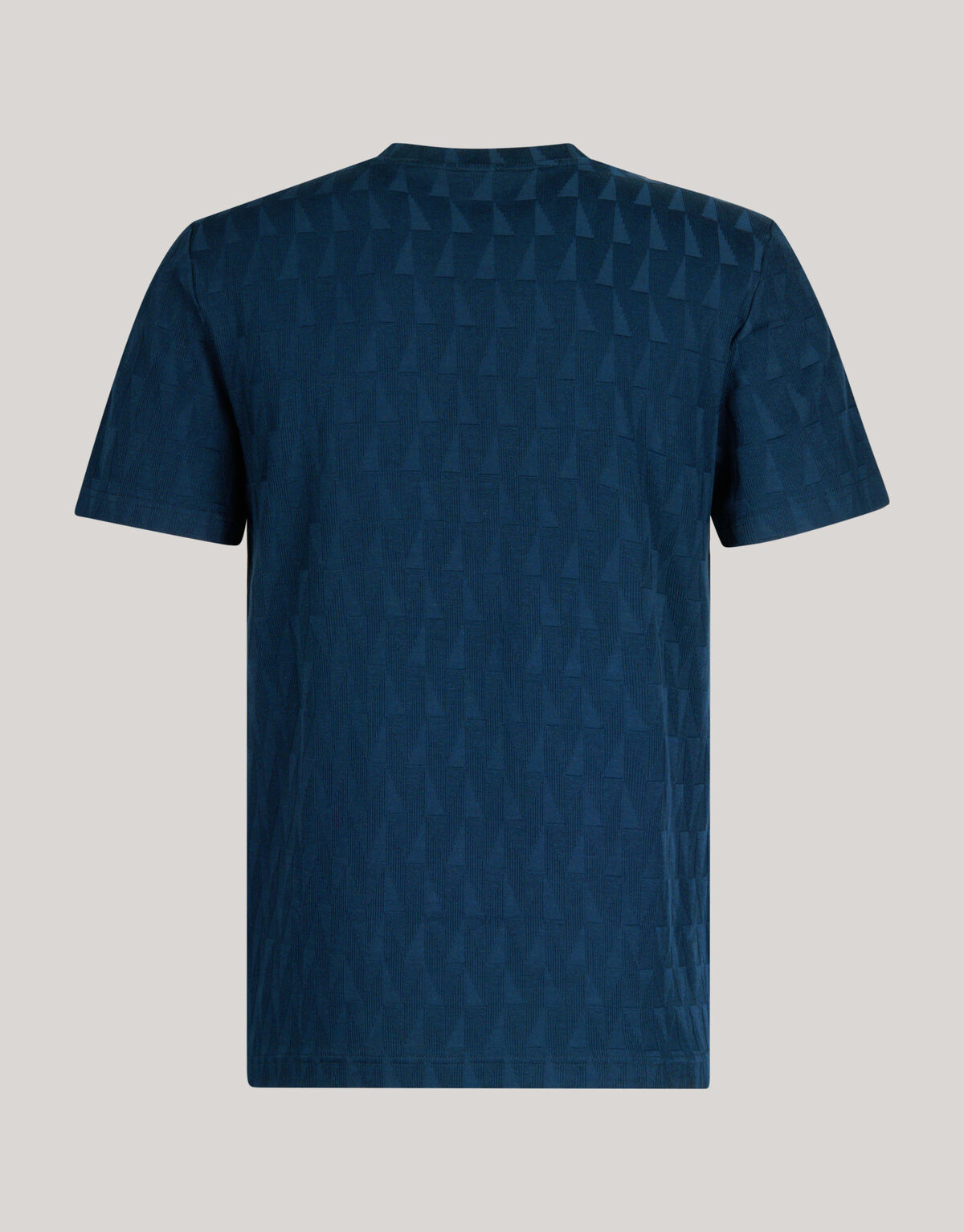 Jacquard T-shirt Dunkelblau SHOEBY MEN