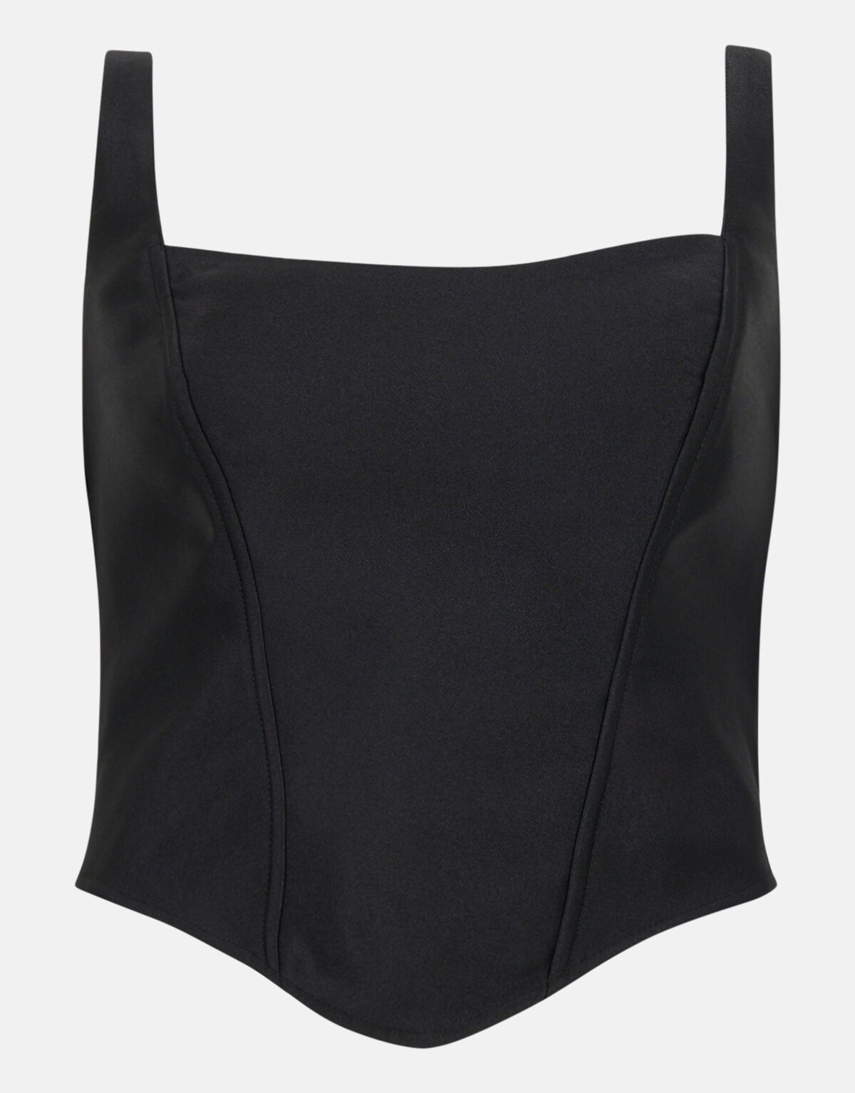 Cropped Top Schwarz SHOEBY WOMEN