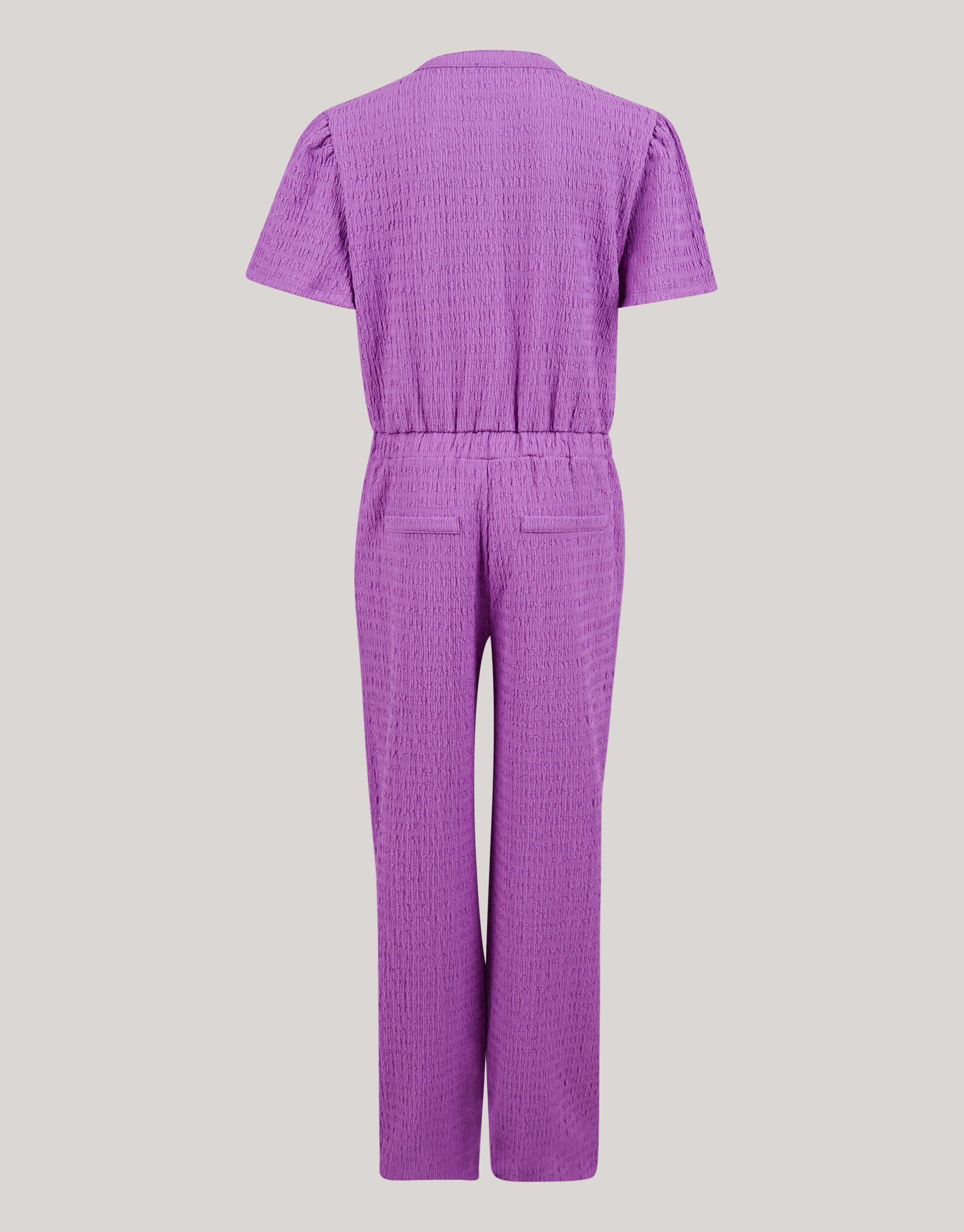 Gehäkelter Jumpsuit Dunkelviolett SHOEBY GIRLS