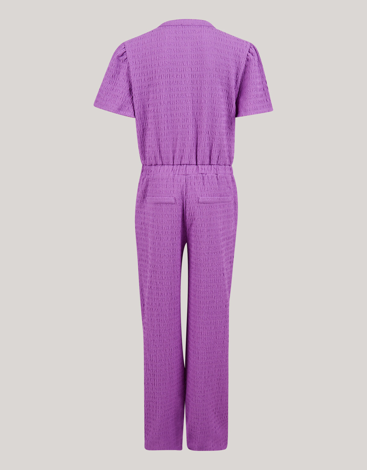 Gehäkelter Jumpsuit Dunkelviolett SHOEBY GIRLS