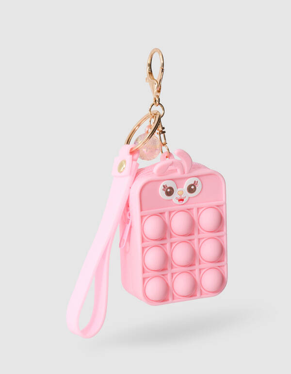 Pop It Schl&uuml;sselanh&auml;nger Rosa SHOEBY ACCESSOIRES