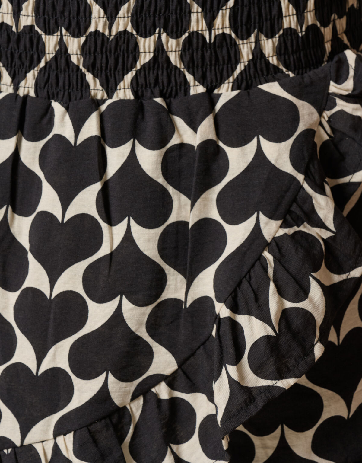 Bedruckter Skort Schwarz/Weiß SHOEBY GIRLS