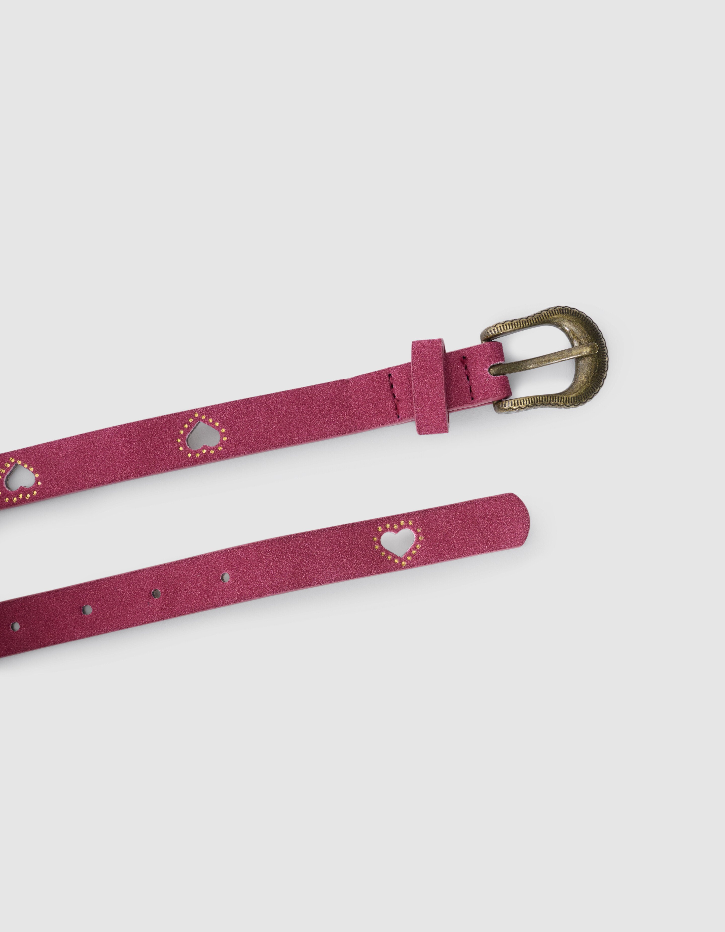 Herzgürtel Dunkelrot SHOEBY ACCESSOIRES