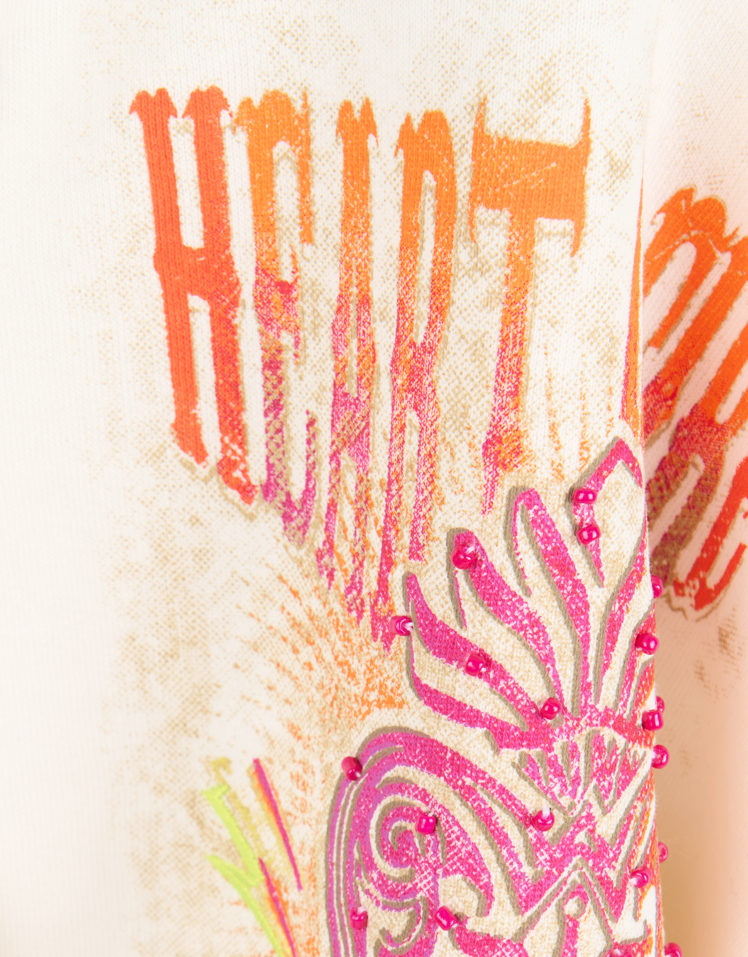 Artwork Pullover Off White SHOEBY GIRLS
