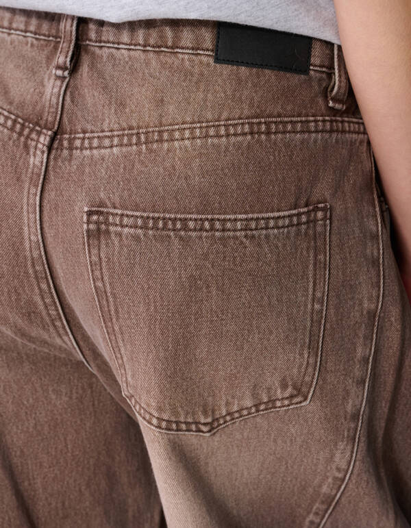 Barrel Fit Jeans Braun SHOEBY WOMEN