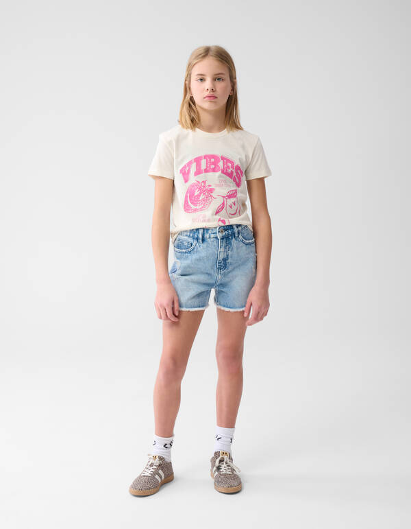 Destroy Denim Short SHOEBY GIRLS