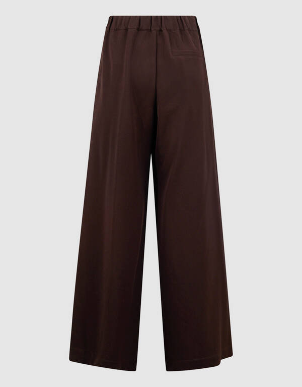 Weite Hose mit braunem Bein SHOEBY WOMEN