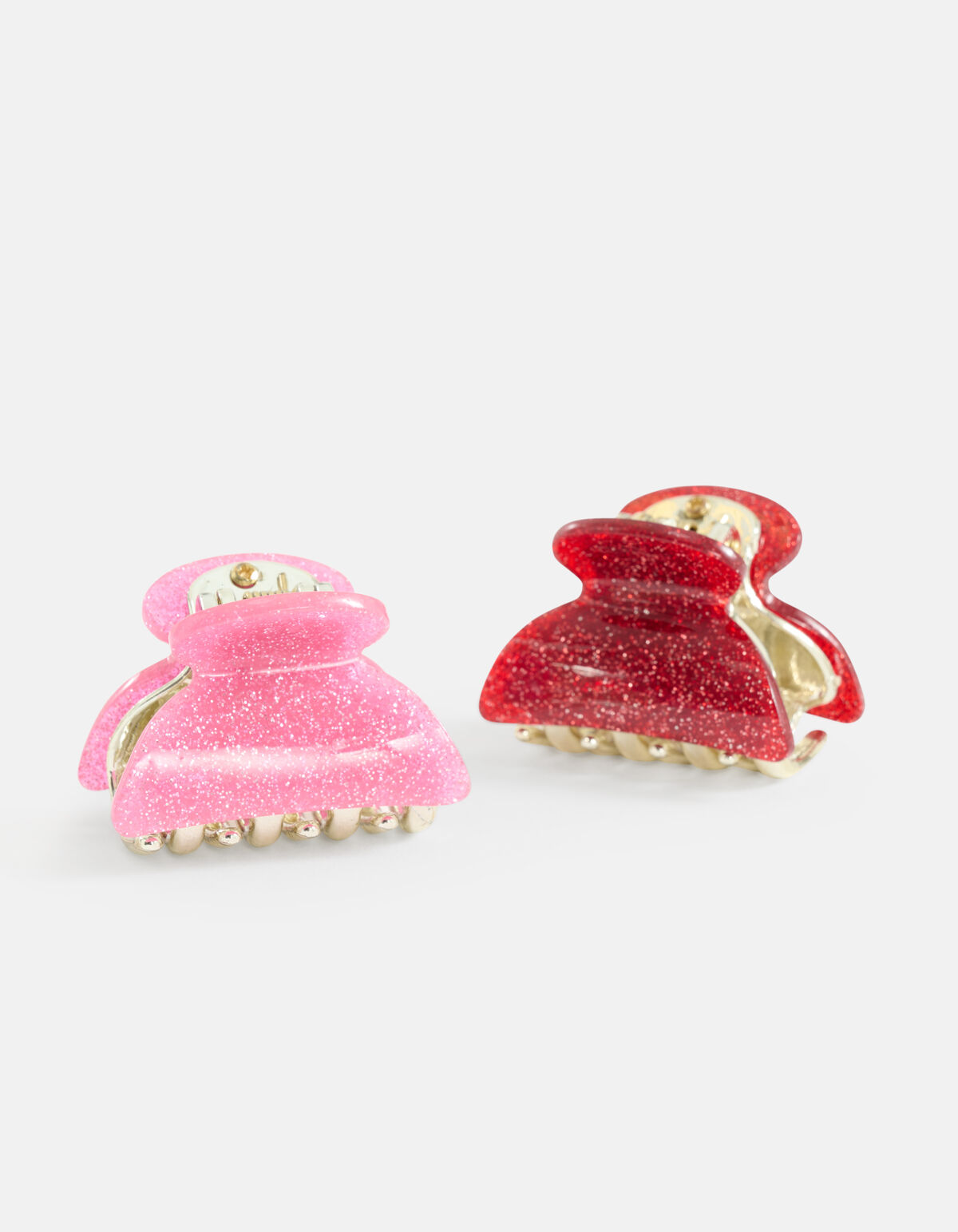 Haarclip Set Roze/Rood SHOEBY ACCESSOIRES