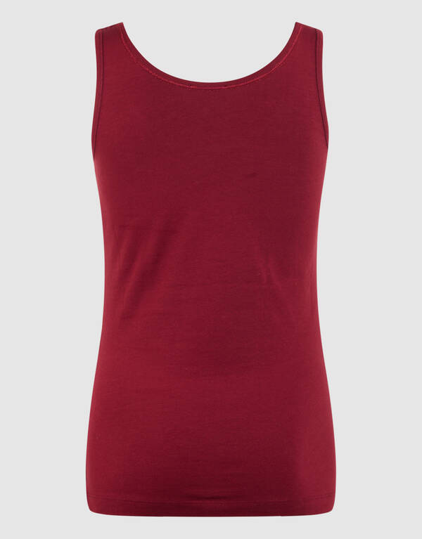 Basic Tanktop Rot SHOEBY WOMEN