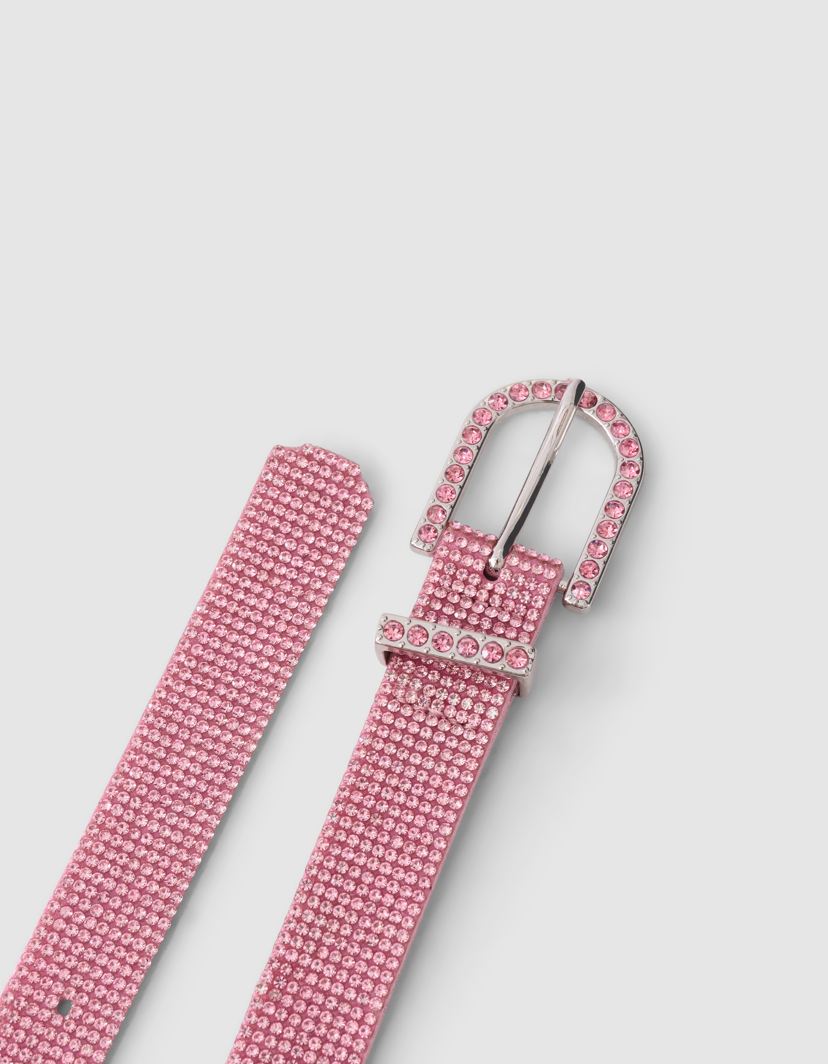 Strass G&uuml;rtel Rosa SHOEBY ACCESSOIRES