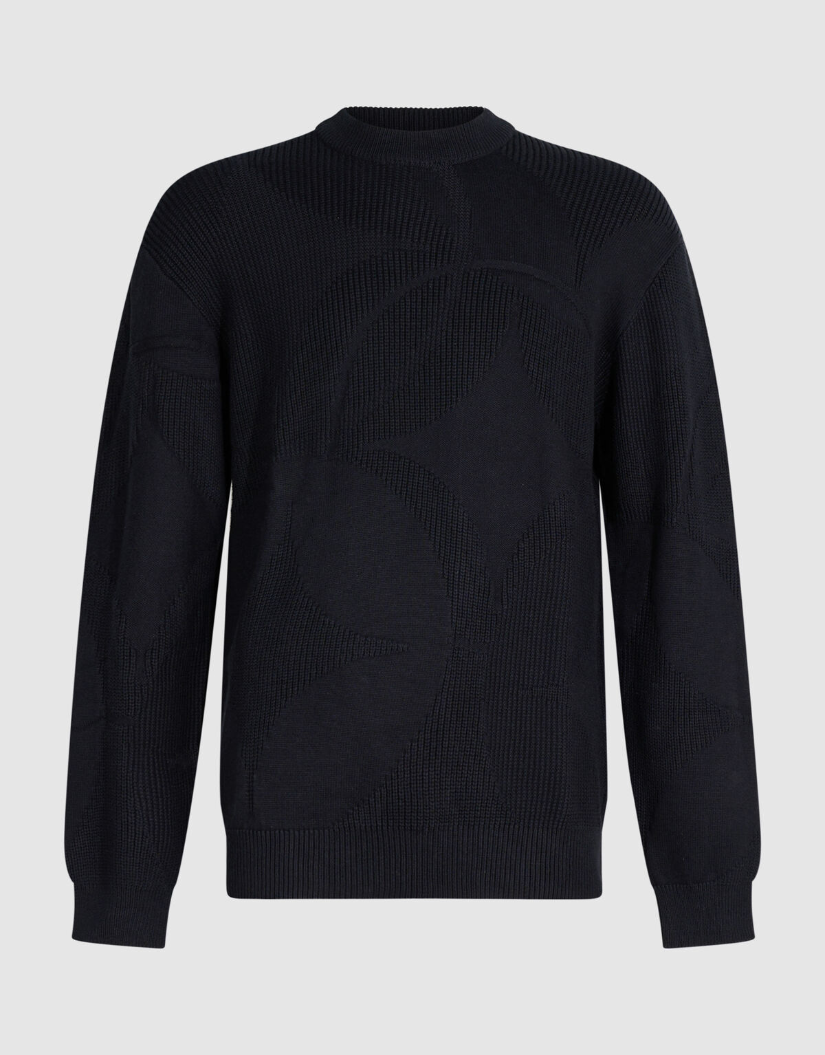 Strickpullover Mit Logoprint Schwarz SHOEBY MEN