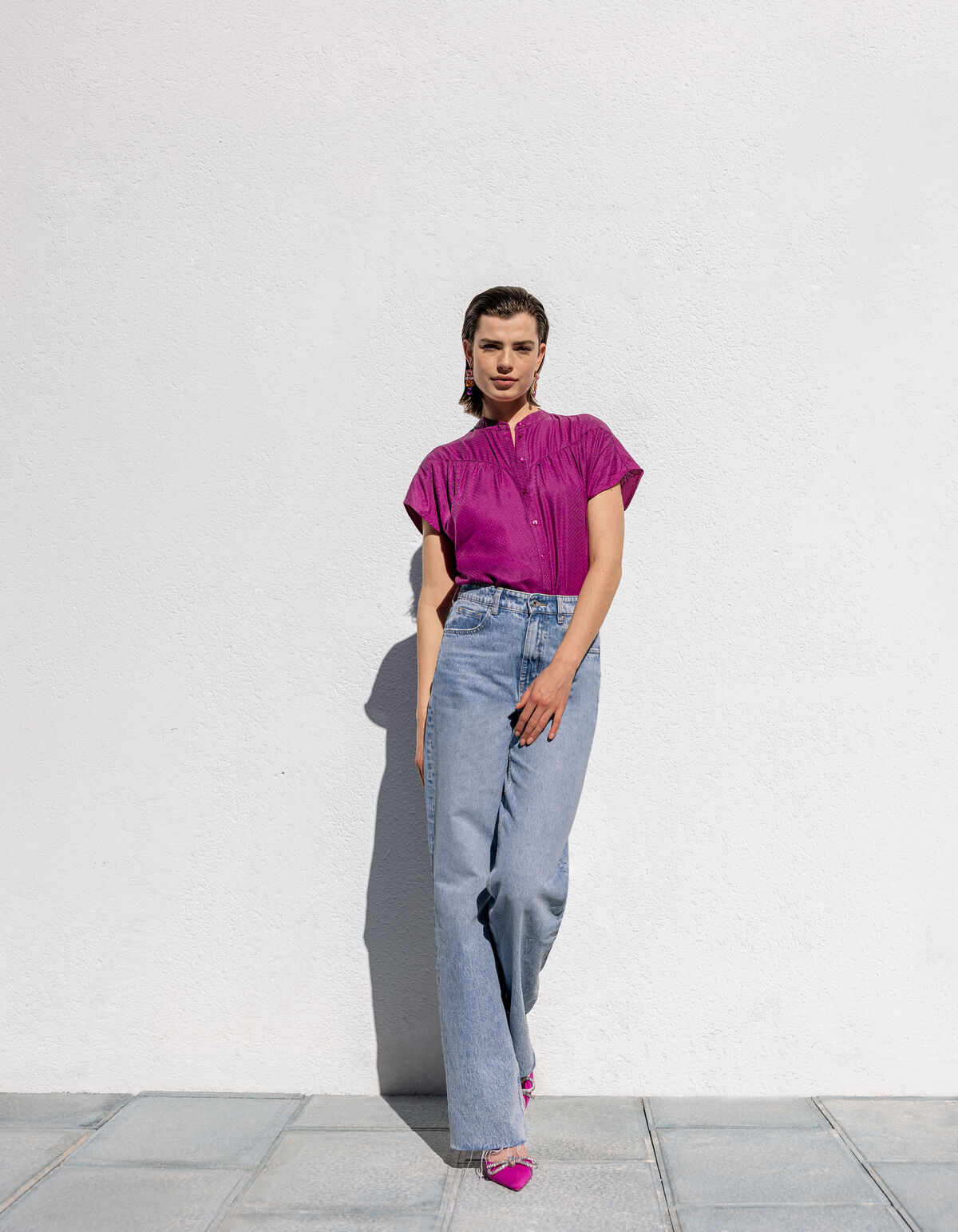 Relaxed Fit Top Rosa SHOEBY WOMEN