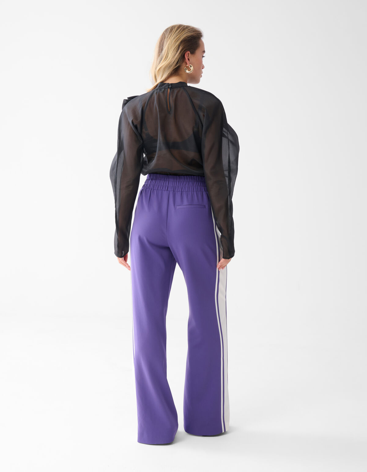 Transparentes Top Schwarz von Monica SHOEBY WOMEN