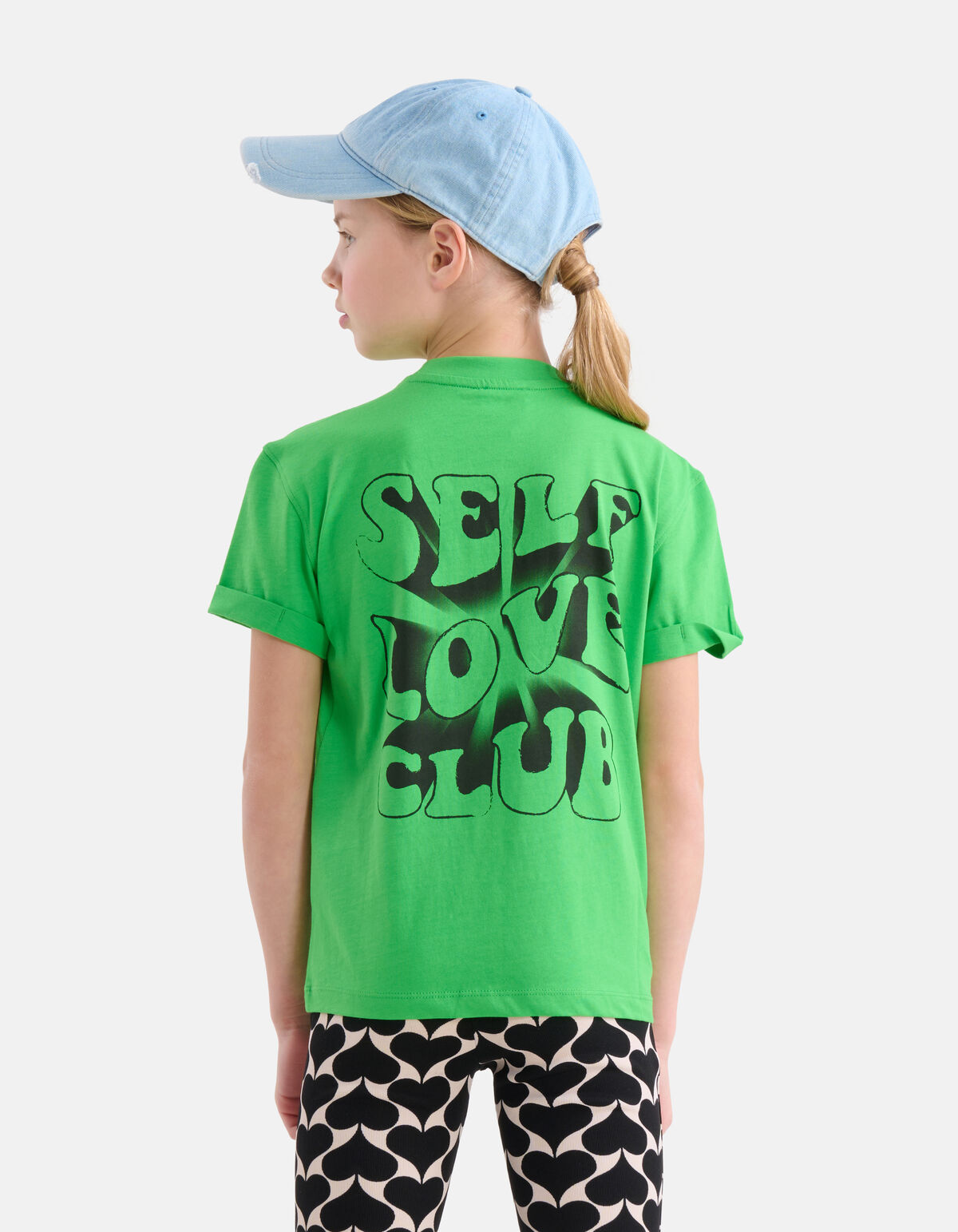 Artwork T-shirt Groen SHOEBY GIRLS