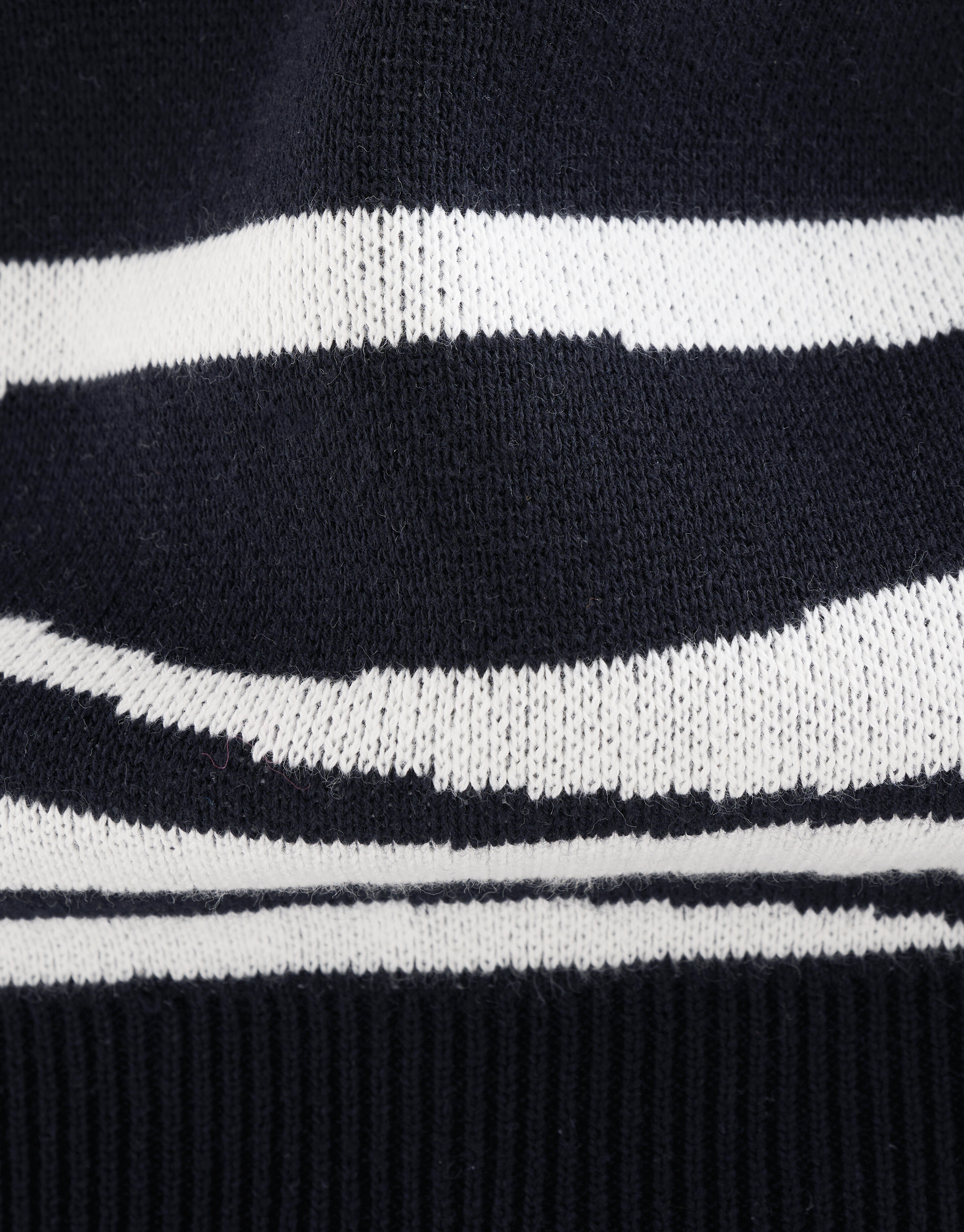 Gestreifter Pullover Schwarz SHOEBY MEN