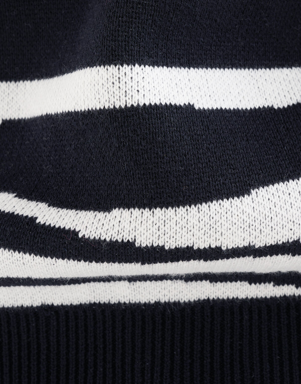 Gestreifter Pullover Schwarz SHOEBY MEN
