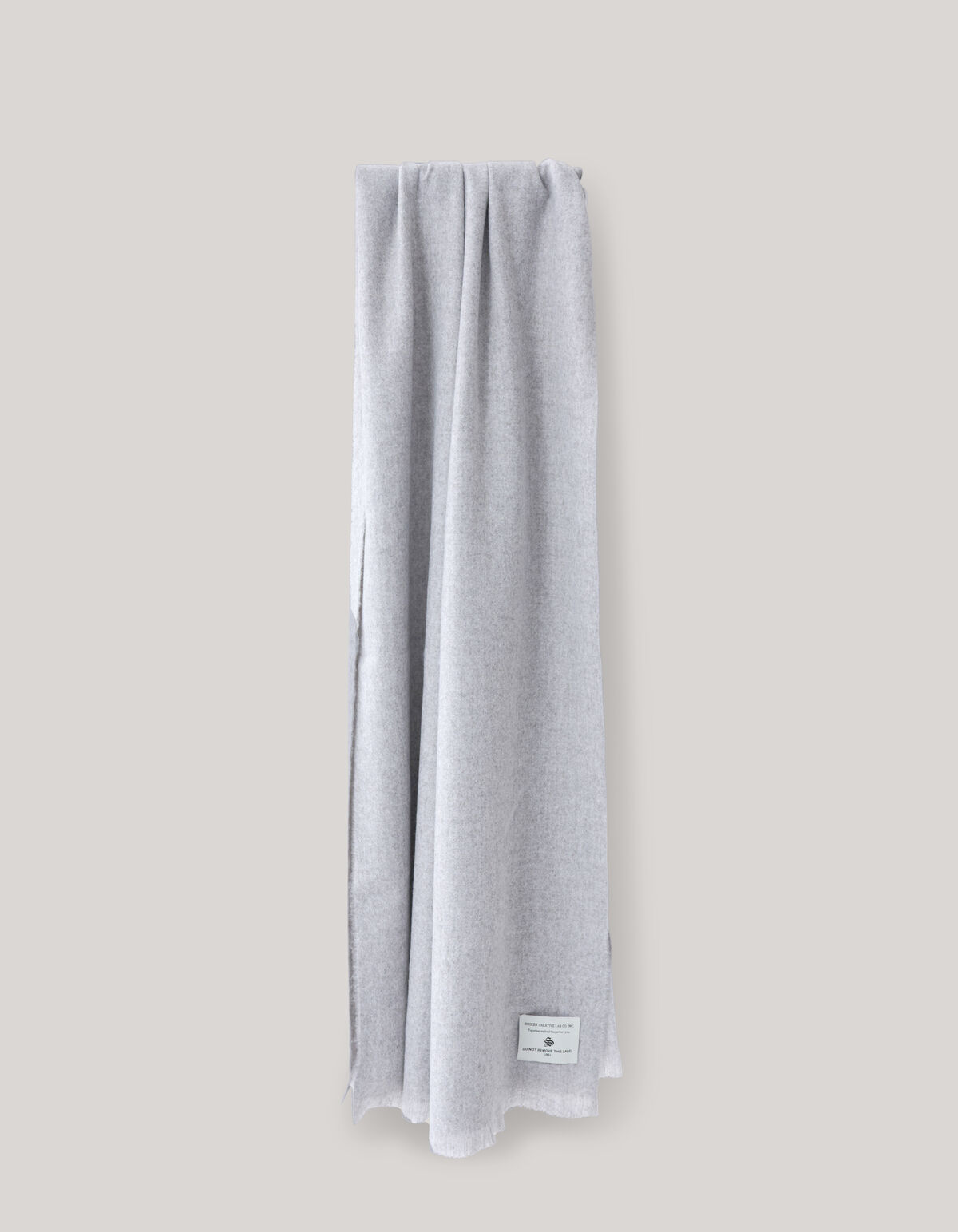 Label-Schal Grau SHOEBY ACCESSOIRES