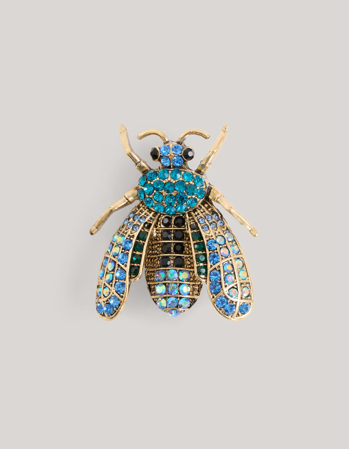 Insektenbrosche Blau SHOEBY ACCESSOIRES