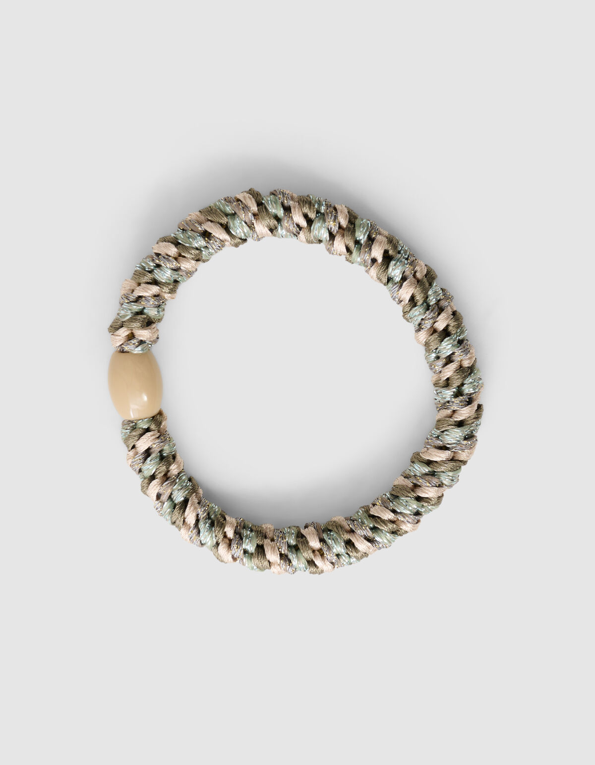 Lurex Haargummis Khaki SHOEBY ACCESSOIRES