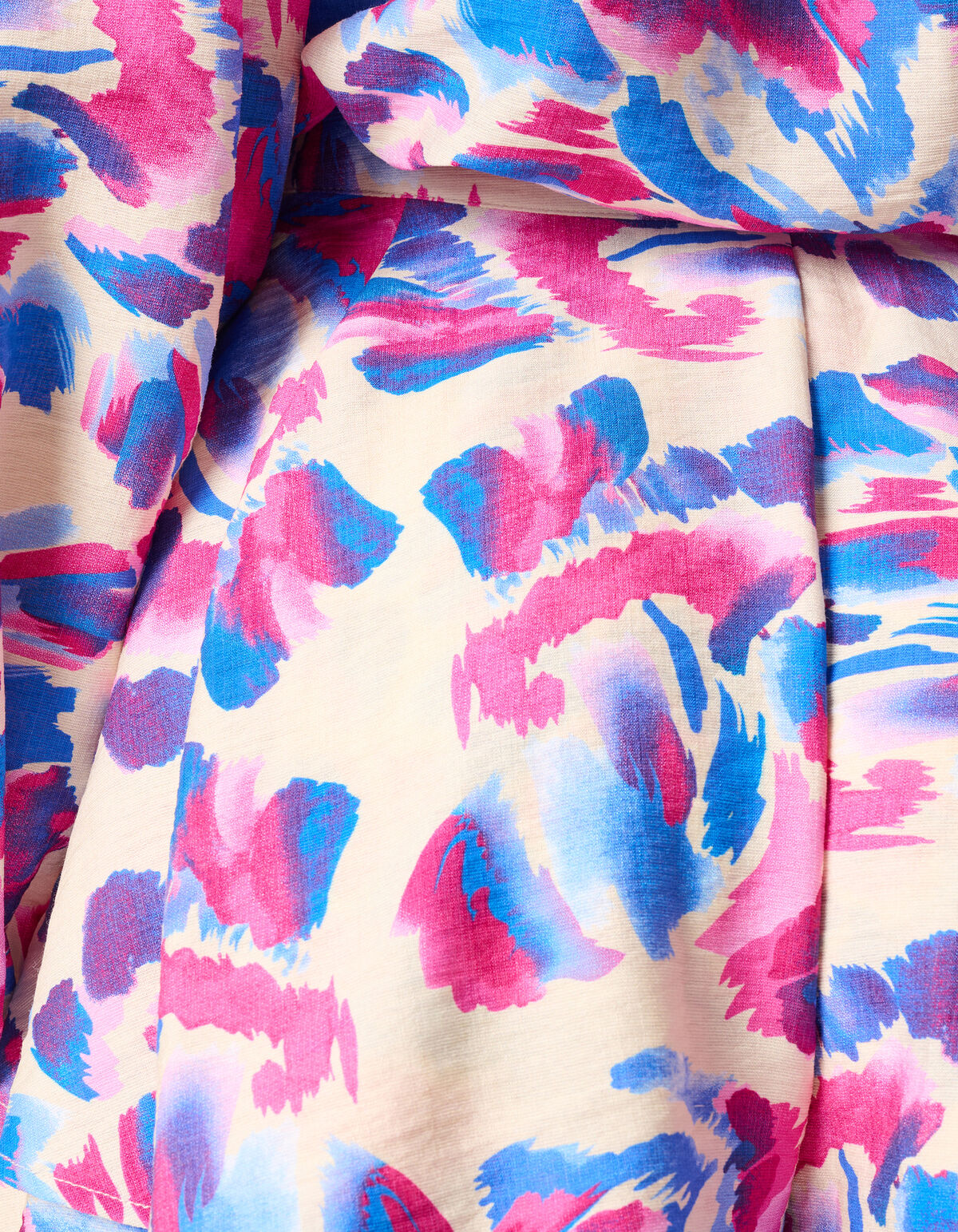 Bedruckte kurze Gebroken Wit SHOEBY WOMEN