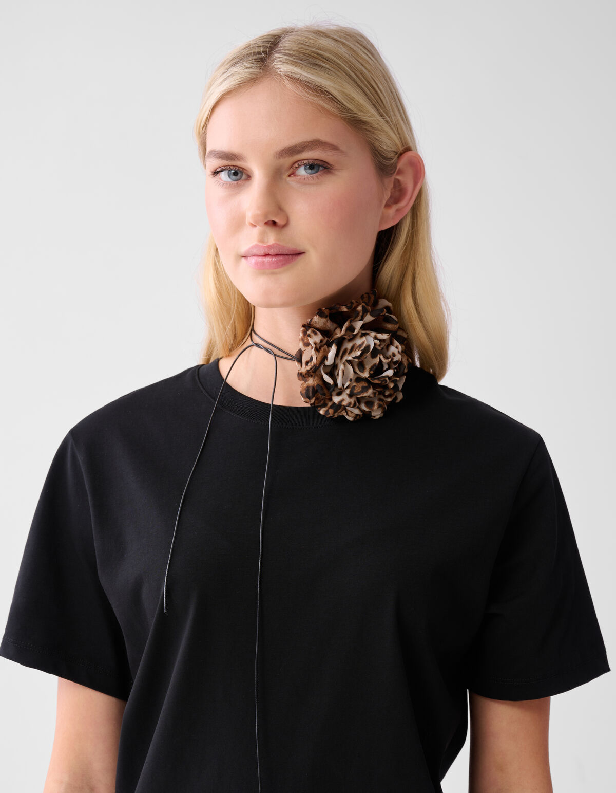 Leopard Korsage Halskette Braun SHOEBY ACCESSOIRES