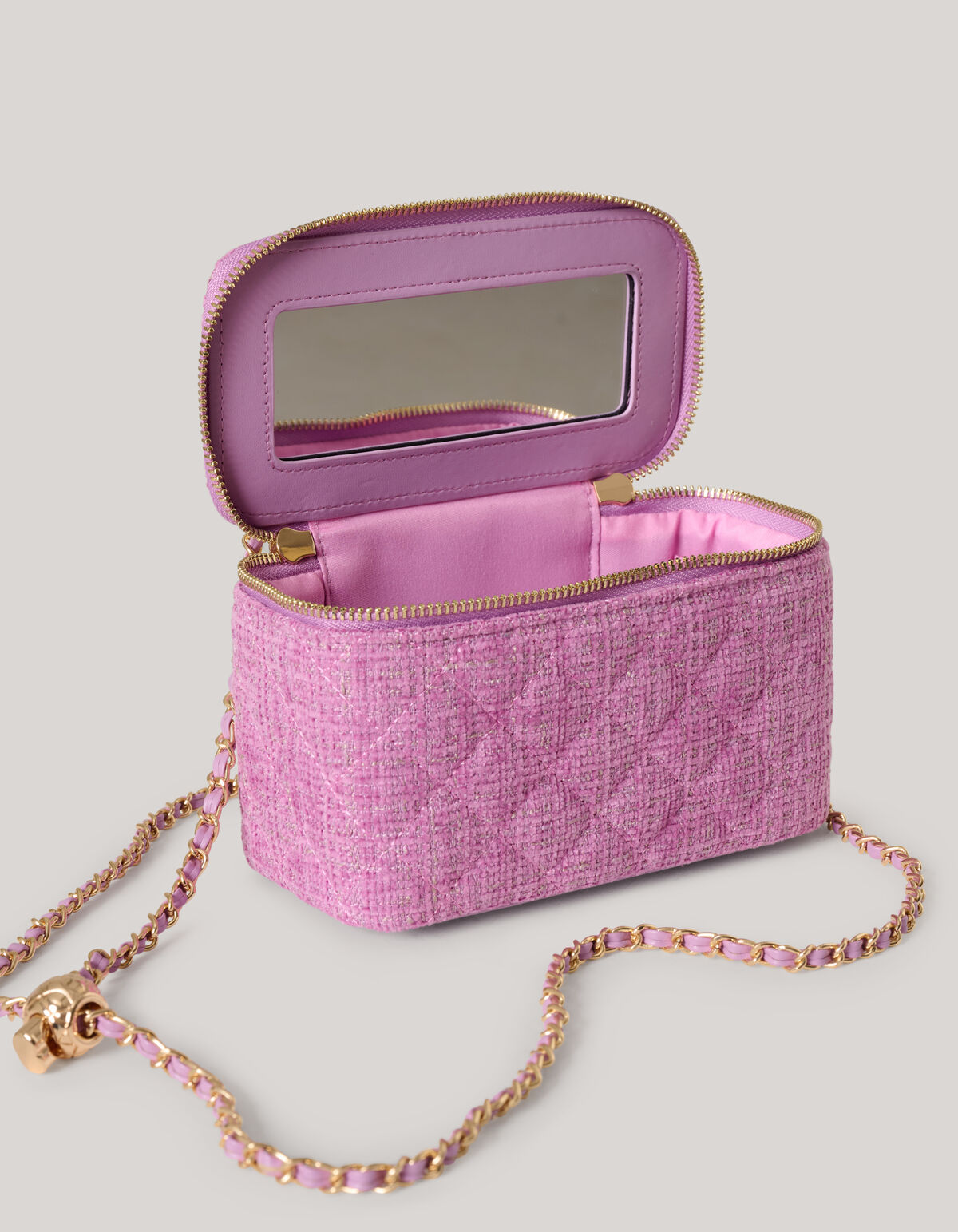 Gesteppte Tasche Lila SHOEBY ACCESSOIRES